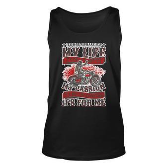 Motorcycle Passion Biker Safety 487 Shirt Unisex Tank Top | Favorety