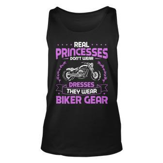 Motorcycle Real Princesses Wear Biker 483 Shirt Unisex Tank Top | Favorety CA