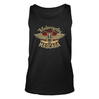 Motorcycles Mascara Moped Chopper 464 Shirt Unisex Tank Top | Favorety