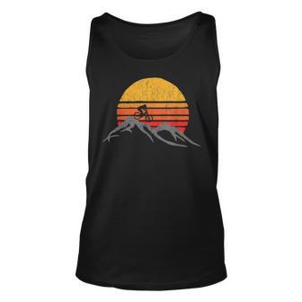 Mountain Bike Vintage Sunset Design Graphic 235 Trending Shirt Unisex Tank Top | Favorety CA