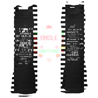 My Coolest Uncle Bought Me This Christmas Funny Ugly Xmas Unisex Tank Top - Thegiftio