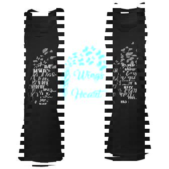 My Dads Wings Were Ready But My Heart Was Not Unisex Tank Top | Mazezy