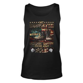 My Daughter Wears Combat Boots Proud Army Dad Unisex Tank Top | Favorety UK