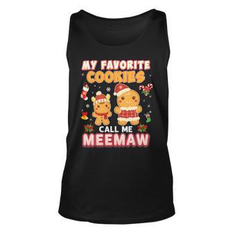 My Favorite Cookies Call Me Meemaw 882 Shirt Unisex Tank Top | Favorety AU