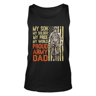 My Son Is Soldier Proud Military Dad 703 Shirt Unisex Tank Top | Favorety CA