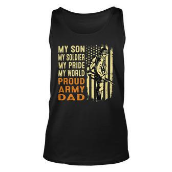 My Son Is Soldier Proud Military Dad 715 Shirt Unisex Tank Top | Favorety AU