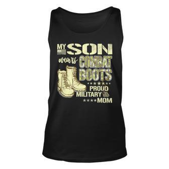 My Son Wears Combat Boots Proud 691 Shirt Unisex Tank Top | Favorety DE