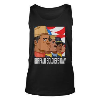 National Buffalo Soldiers Day July 28Th Patriotic Gift Unisex Tank Top - Seseable