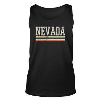 Nevada Usa Us State America 4Th Of July Merica Vintage Gift Unisex Tank Top | Mazezy