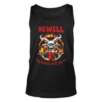 Newell Name Gift Newell Name Halloween Gift Unisex Tank Top - Seseable