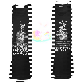 No Bunny Loves Me Like Jesus Easter Bunny Egg Hunt Cute Unisex Tank Top - Thegiftio UK