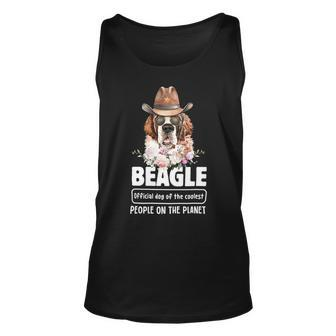 Official Dog Og The Coolest People On Planet 17 Beagle Dog Unisex Tank Top - Seseable