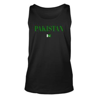 Pakistan Flag Men Women Kids Pakistan Unisex Tank Top | Mazezy AU