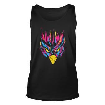 Pansexual Pride Phoenix Design Colors Of Pansexual Lgbt Unisex Tank Top | Mazezy