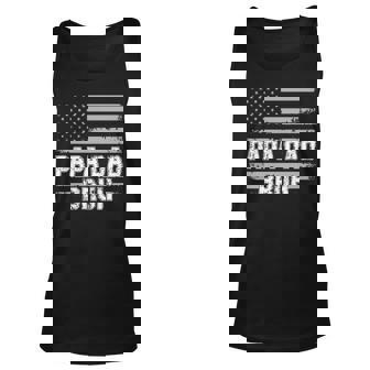 Papa Dad Bruh Fathers Day 4Th Of July Us Flag Vintage 2022 Unisex Tank Top - Seseable