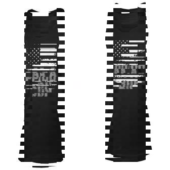 Papa Dad Bruh Fathers Day 4Th Of July Us Flag Vintage 2022 Unisex Tank Top - Seseable