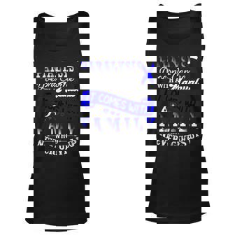 Paralysis Doesnt Come With A Manual It Comes With A Family Who Never Gives Up Blue Ribbon Paralysis Paralysis Awareness Unisex Tank Top - Monsterry