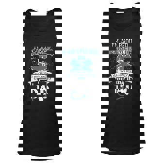 Paramedic And Proud Dad Cool Gift For Daddy Emt Father Unisex Tank Top | Mazezy