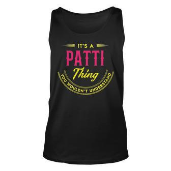 Patti Shirt Personalized Name Gifts T Shirt Name Print T Shirts Shirts With Name Patti Unisex Tank Top - Seseable