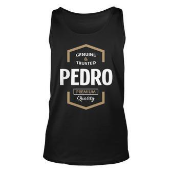 Pedro Name Gift Pedro Premium Quality Unisex Tank Top - Seseable