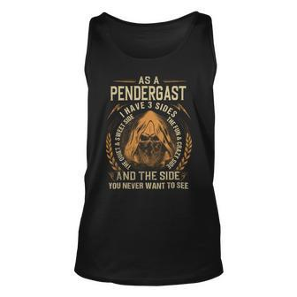 Pendergast Name Shirt Pendergast Family Name V2 Unisex Tank Top - Monsterry AU