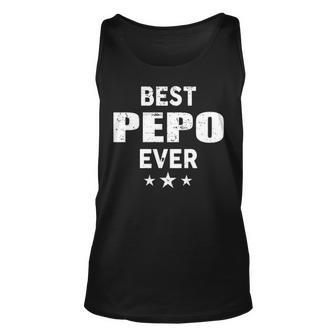 Pepo Grandpa Gift Best Pepo Ever Unisex Tank Top - Seseable