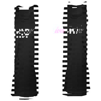 Ph Diva Women Dissertation Doctoral Degree Graduation Phd Unisex Tank Top | Mazezy