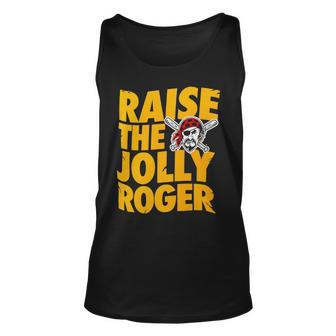 Pirates Raise The Jolly Roger Unisex Tank Top - Monsterry CA