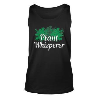 Plant Whisperer Funny Gardener Gardener Gift Unisex Tank Top - Thegiftio UK