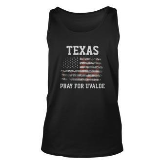 Pray For Texas Uvalde Strong End Gun Violence Unisex Tank Top | Mazezy