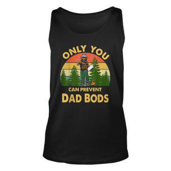 Only You Can Prevent Dad Bods Bear Camping Vintage Classic Tank Top | Mazezy