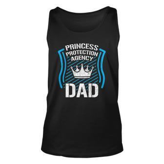 Princess Protection Agency Dad Men Fathers Day Gift Idea Unisex Tank Top | Mazezy