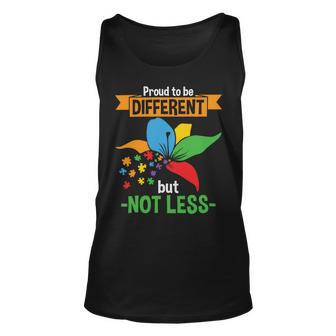 Proud Be Different But Not Less Unisex Tank Top - Monsterry