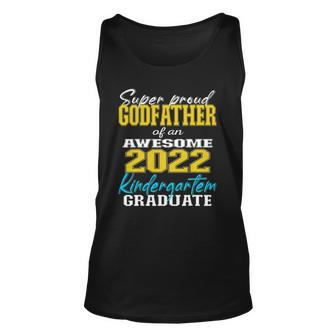 Proud Godfather Of Kindergarten Graduate 2022 Graduation Unisex Tank Top | Mazezy