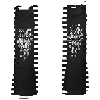 Proud Granddaughter Wwii Vet Grandpa Veterans Day Unisex Tank Top | Mazezy