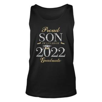 Proud Son Of A Class Of 2022 Graduate Unisex Tank Top | Mazezy CA