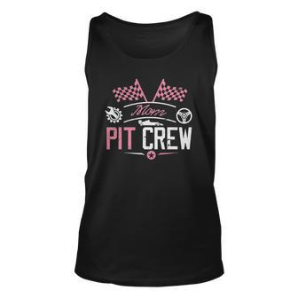 Racing Car Mommy Racer Mom Pit Crew For Mother Women Unisex Tank Top | Mazezy