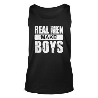 Mens Real Men Make Boys Daddy To Be Announcement Boydaddy Tank Top | Mazezy DE