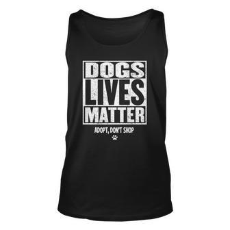 Rescue Dog Dogs Paw Veterinarian Vet Tech Gift Unisex Tank Top | Mazezy