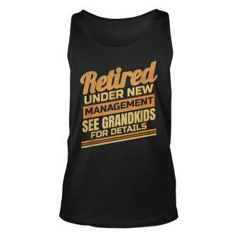 Retired Grandpa Grandma Funny Grandkids Farewell For Retiree Unisex Tank Top - Seseable