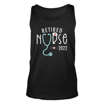 Retired Nurse 2022 Nurse Retirement Retirement For Nurse Unisex Tank Top | Mazezy