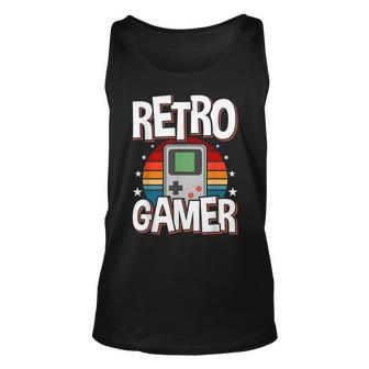 Retro Gaming Video Gamer Gaming Unisex Tank Top - Seseable