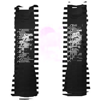 Retro Vaporwave Aesthetic Style David Greek Statue Art Unisex Tank Top | Mazezy