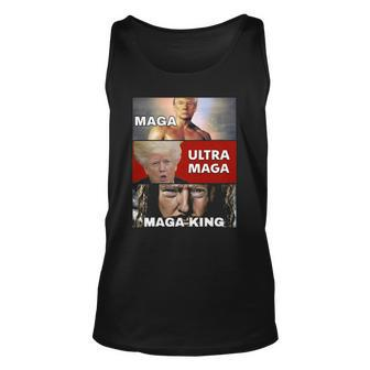 The Return Of The Great Maga King Trump Ultra Maga Women Men Tank Top | Mazezy