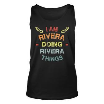 Rivera Shirt Family Crest Rivera T Shirt Rivera Clothing Rivera Tshirt Rivera Tshirt Gifts For The Rivera Png Unisex Tank Top - Seseable