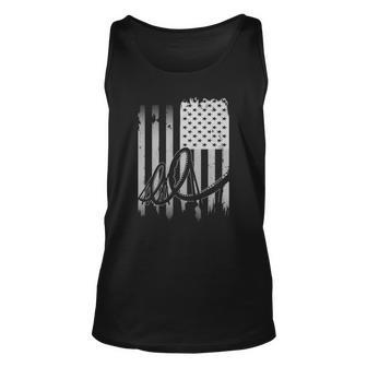 Roller Coaster Usa American Flag 4Th Of July Patriotic Gift Unisex Tank Top | Mazezy