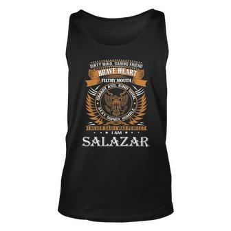 Salazar Name Gift Salazar Brave Heart Unisex Tank Top - Seseable