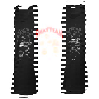 Samoan Swat Team Faces Sport Lover Unisex Tank Top | Mazezy