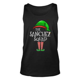Sanchez Name Gift The Sanchez Squad Unisex Tank Top - Seseable