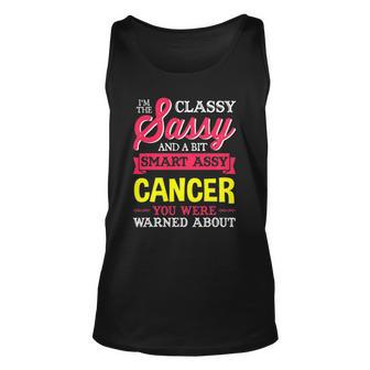 Sassy Cancer Birthday Gifts Zodiac Sign Costume Unisex Tank Top | Mazezy
